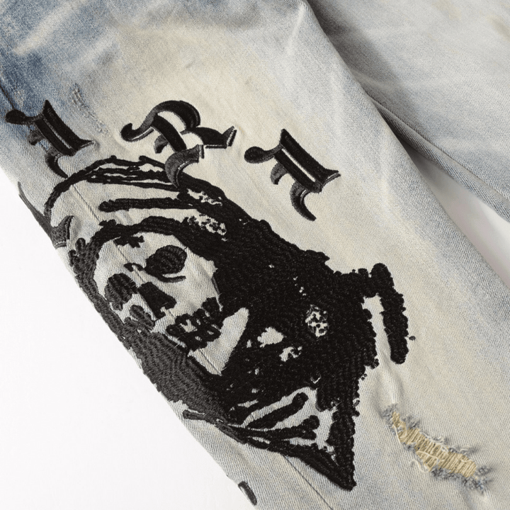 Amr Logo Black Jeans - Novell "Fashion"