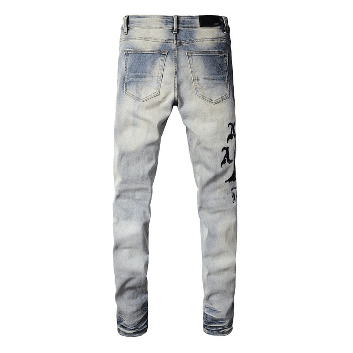 Amr Logo Black Jeans - Novell "Fashion"