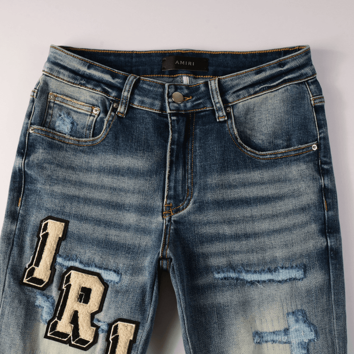 Amr Logo Blue Jeans - Novell "Fashion"