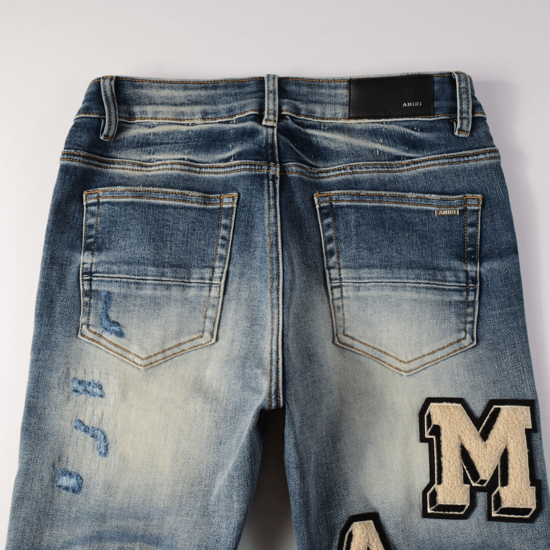 Amr Logo Blue Jeans - Novell "Fashion"