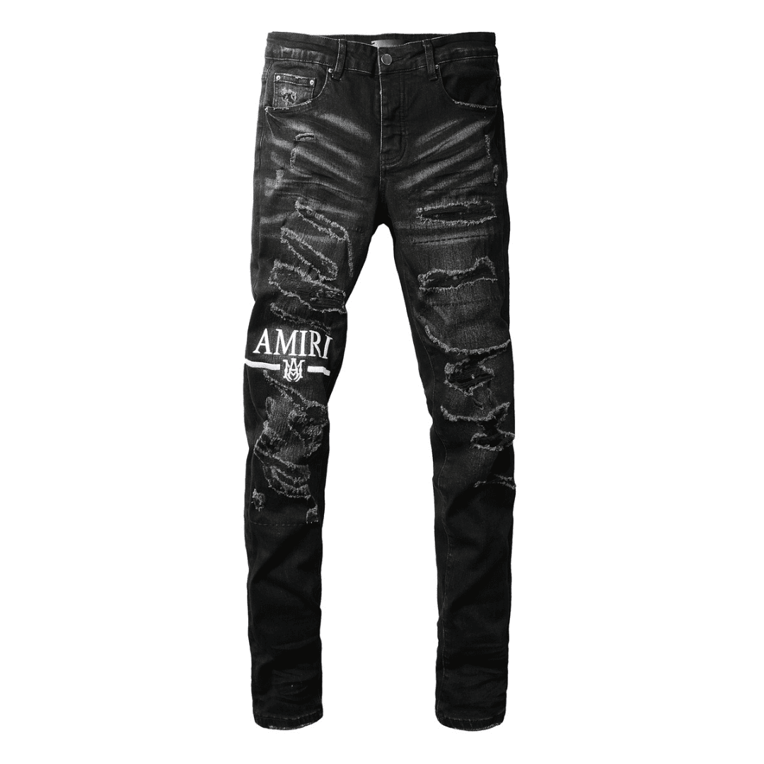 Amr M.A Bar Black Jeans - Novell "Fashion"