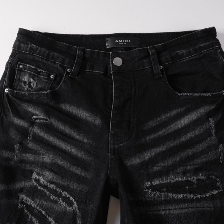 Amr M.A Bar Black Jeans - Novell "Fashion"