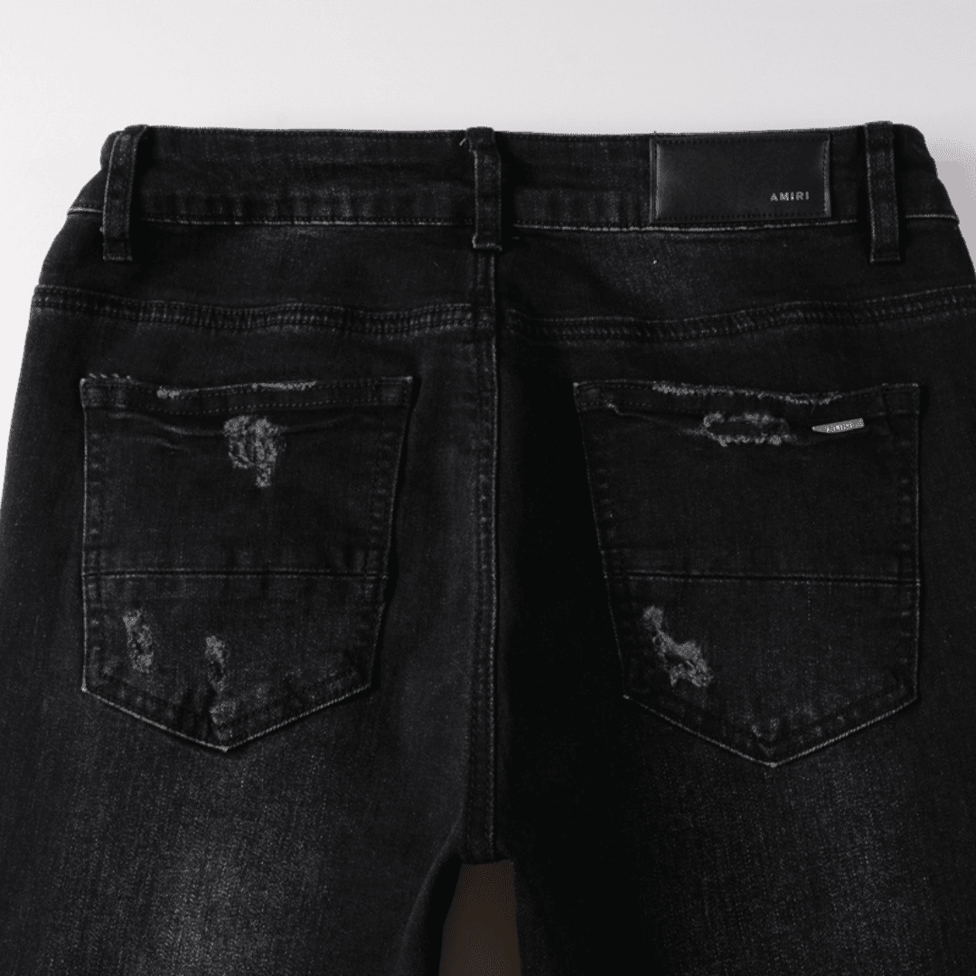 Amr M.A Bar Black Jeans - Novell "Fashion"