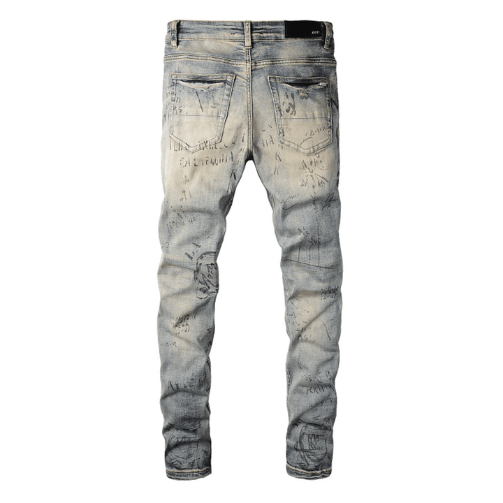 Amr M.A Paint Jeans - Novell "Fashion"