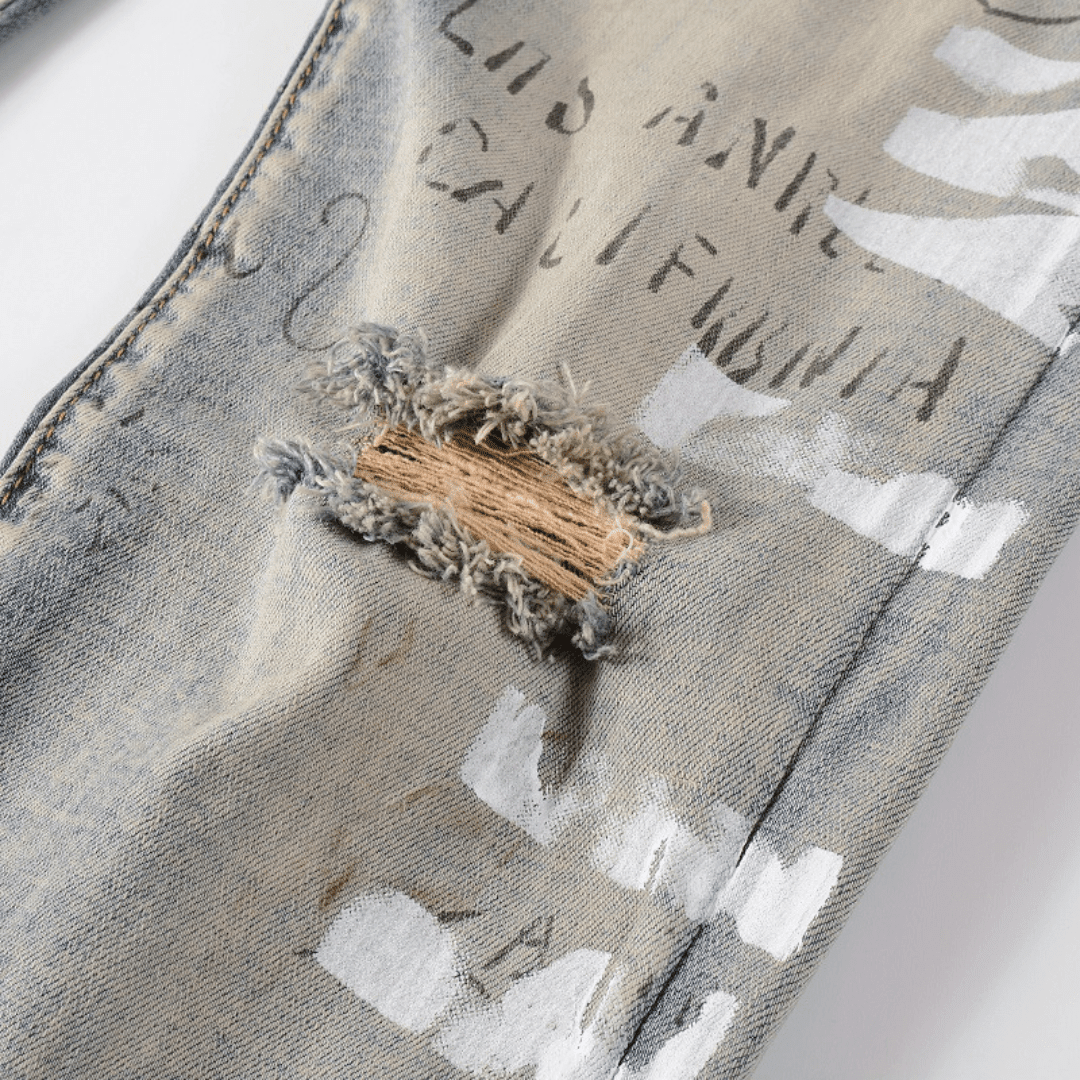 Amr M.A Paint Jeans - Novell "Fashion"