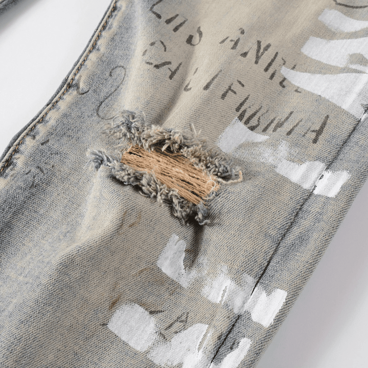 Amr M.A Paint Jeans - Novell "Fashion"