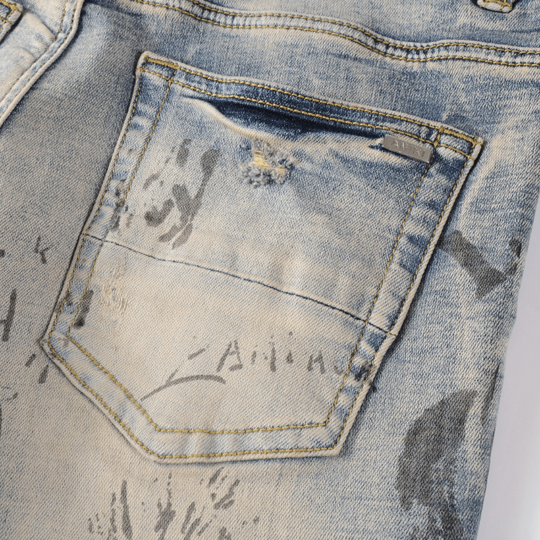 Amr M.A Paint Jeans - Novell "Fashion"