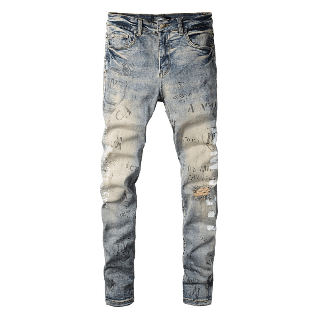 Amr M.A Paint Jeans - Novell "Fashion"