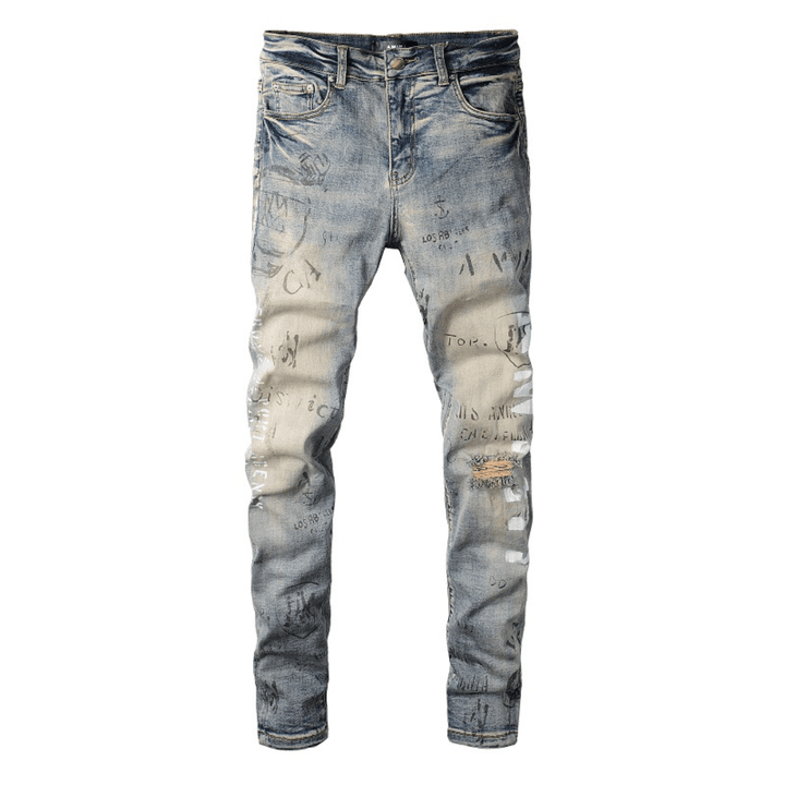 Amr M.A Paint Jeans - Novell "Fashion"