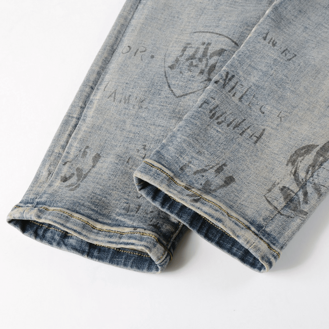 Amr M.A Paint Jeans - Novell "Fashion"