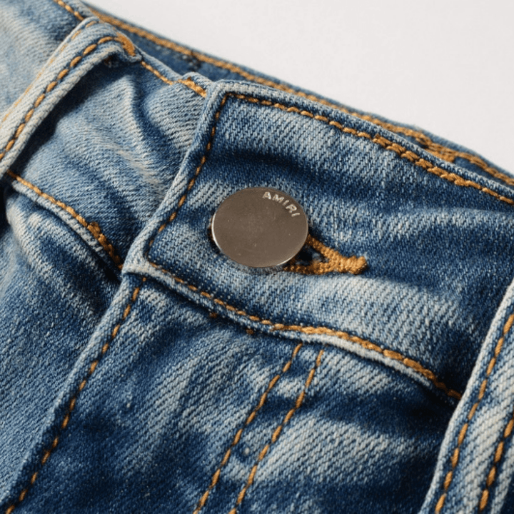 Amr M.A Paint Splatter Jeans - Novell "Fashion"