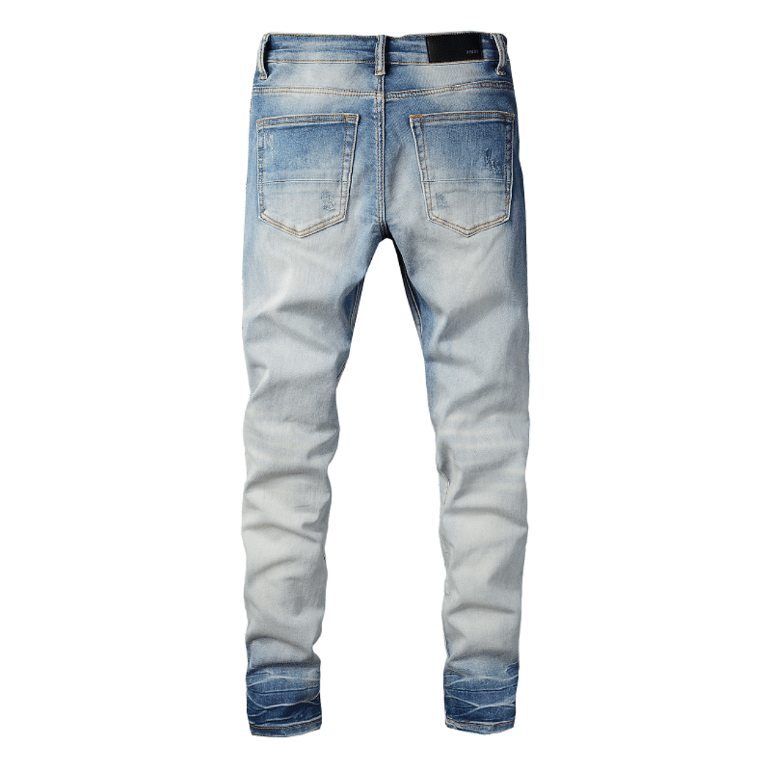 Amr M.A Paint Splatter Jeans - Novell "Fashion"