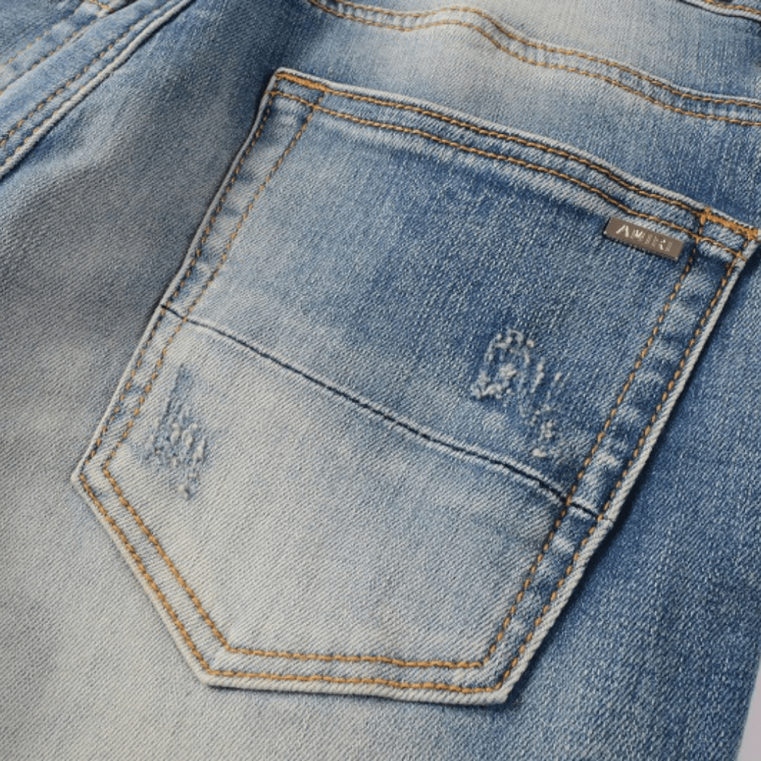 Amr M.A Paint Splatter Jeans - Novell "Fashion"