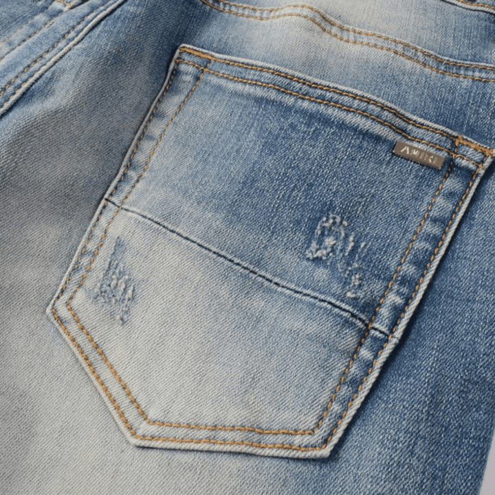 Amr M.A Paint Splatter Jeans - Novell "Fashion"