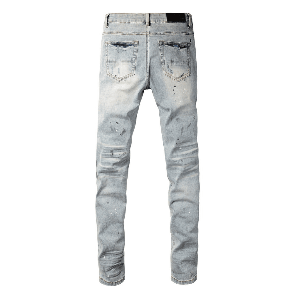 Amr Paint Ripped Jeans - Novell "Fashion"
