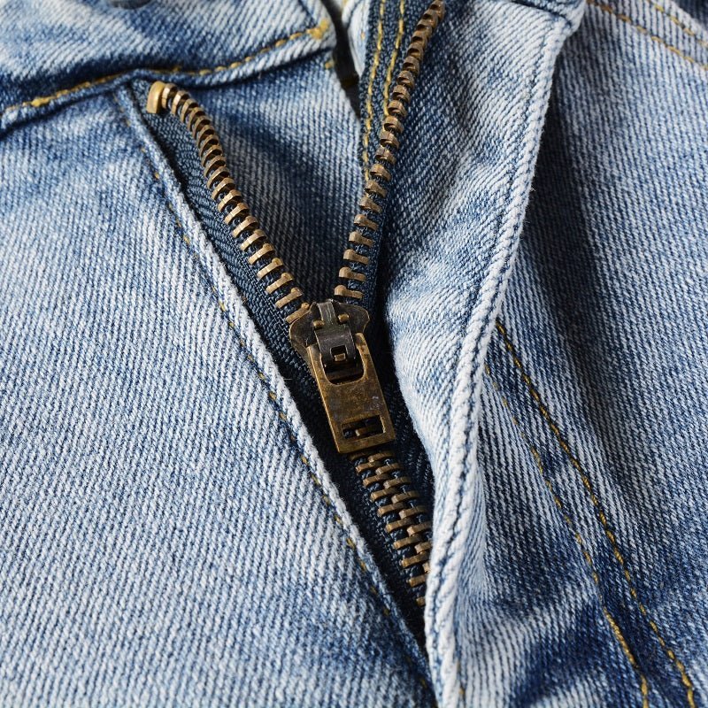Amr Paint Splatter Blue Jeans - Novell "Fashion"