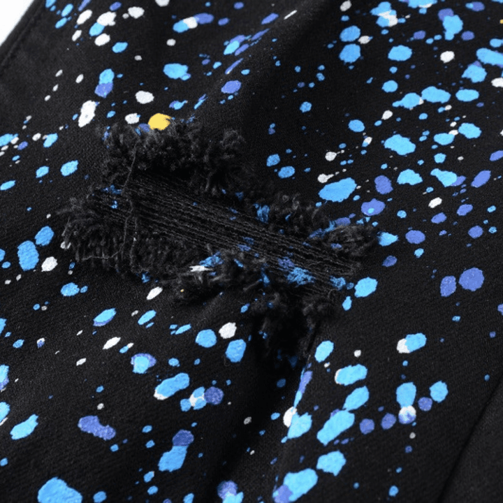 Amr Paint Splatter Jeans - Novell "Fashion"