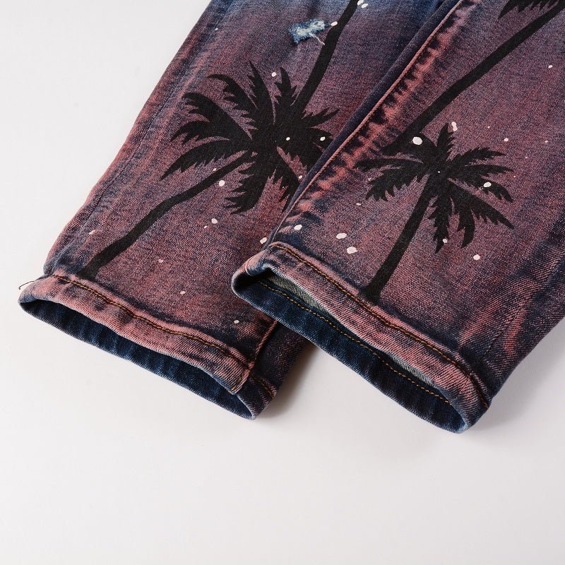 Amr Palm Blue Jeans - Novell "Fashion"