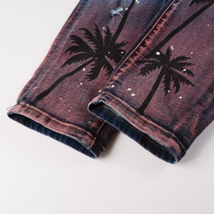Amr Palm Blue Jeans - Novell "Fashion"