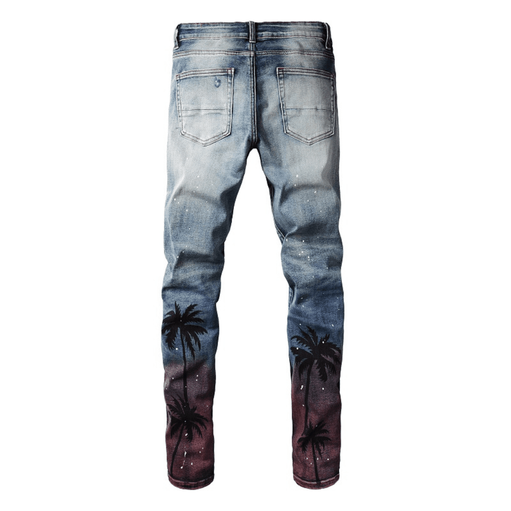 Amr Palm Blue Jeans - Novell "Fashion"