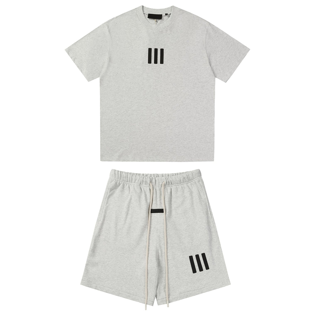 Essentials Grey Short Set - BabyLuxee.de