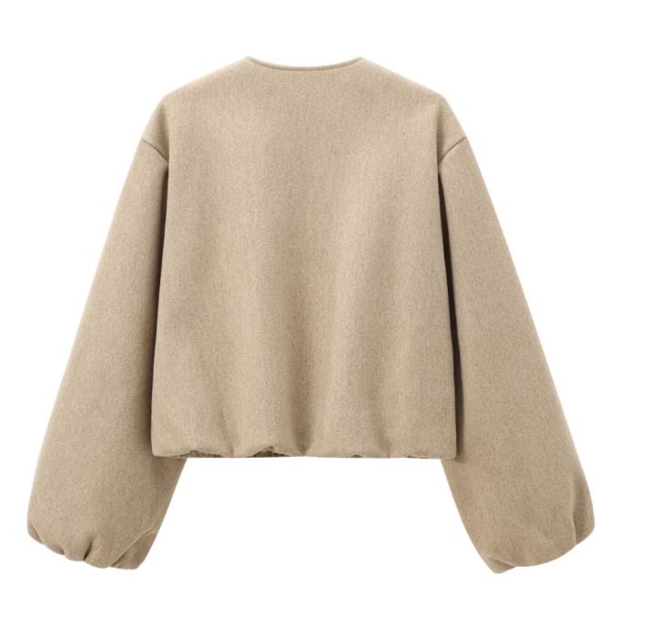 Virale Cropped Bomberjacke