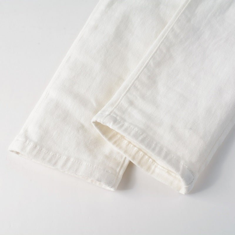 Amr White Jeans - Nov - ell - fas - ion