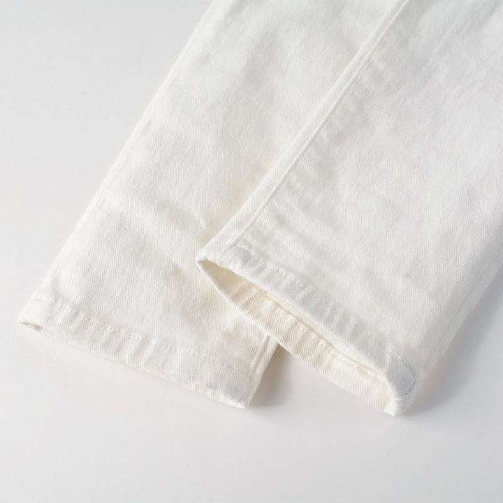 Amr White Jeans - Nov - ell - fas - ion