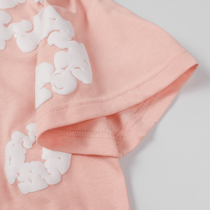 Denim Trs Pink Short set - Novell "Fashion"