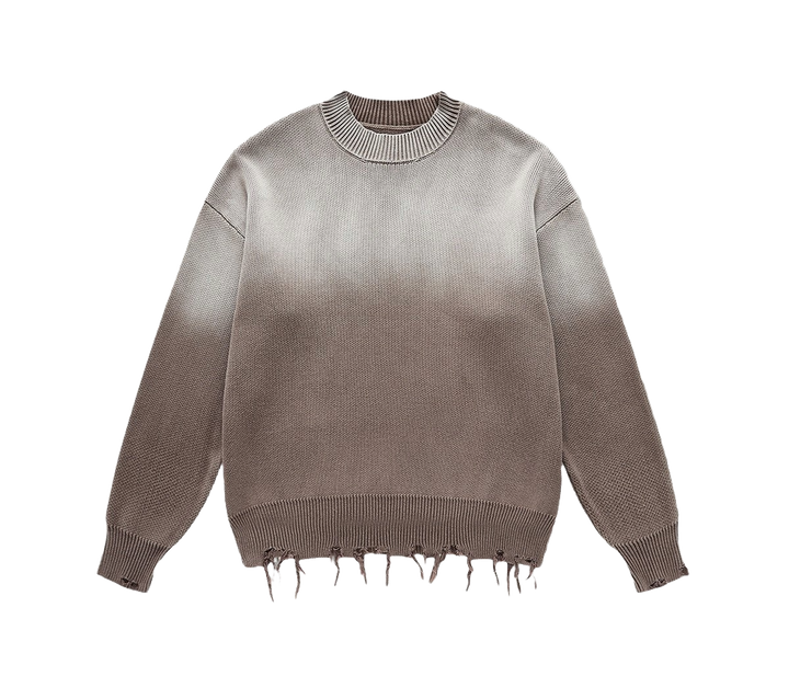 ELIONIS - DISTRESSED SWEATER