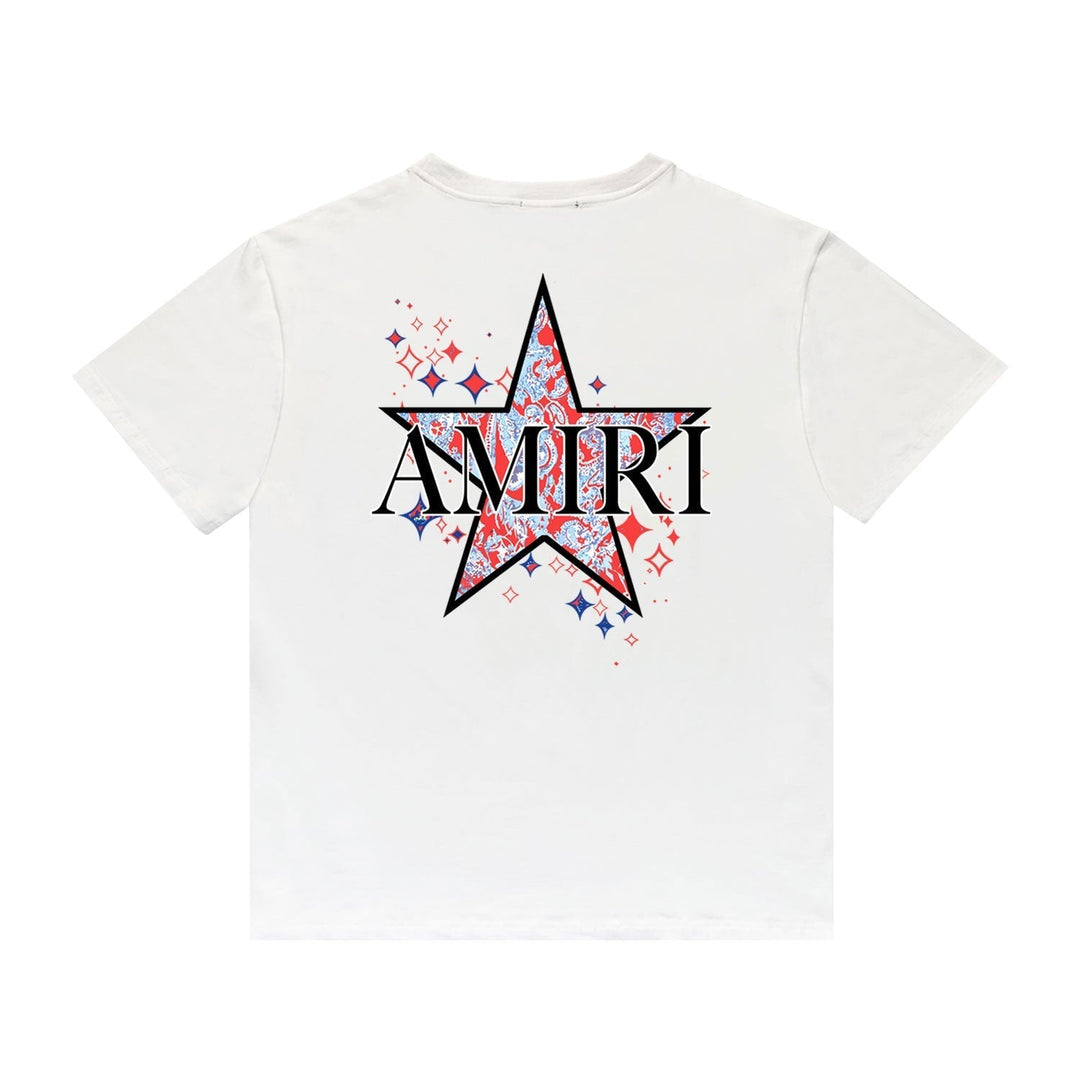 Amr Paisley Star T-shirt - Nov - ell - fas - ion