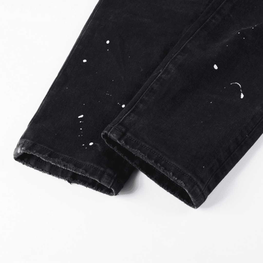 Purple Bandana Black Jeans - Novell "Fashion"