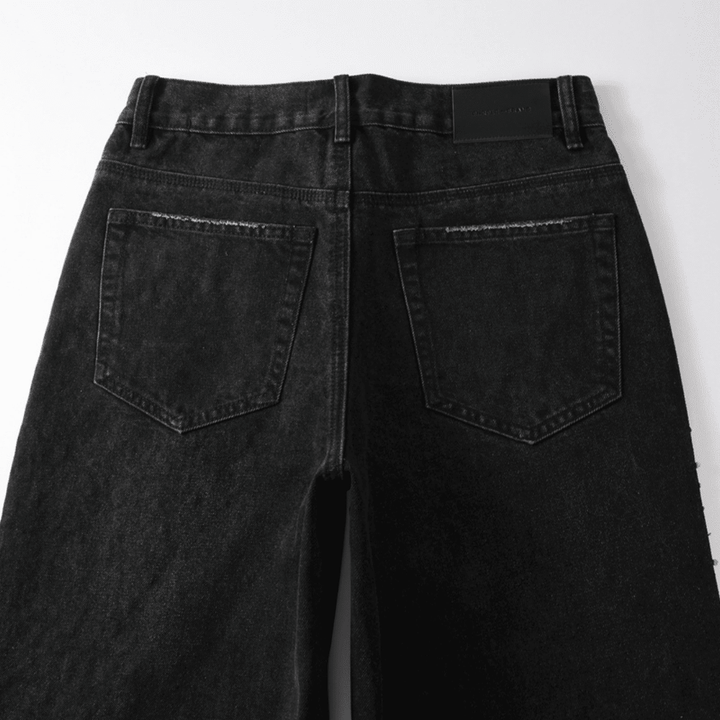 Purple Black Diamonds Jeans - Novell "Fashion"