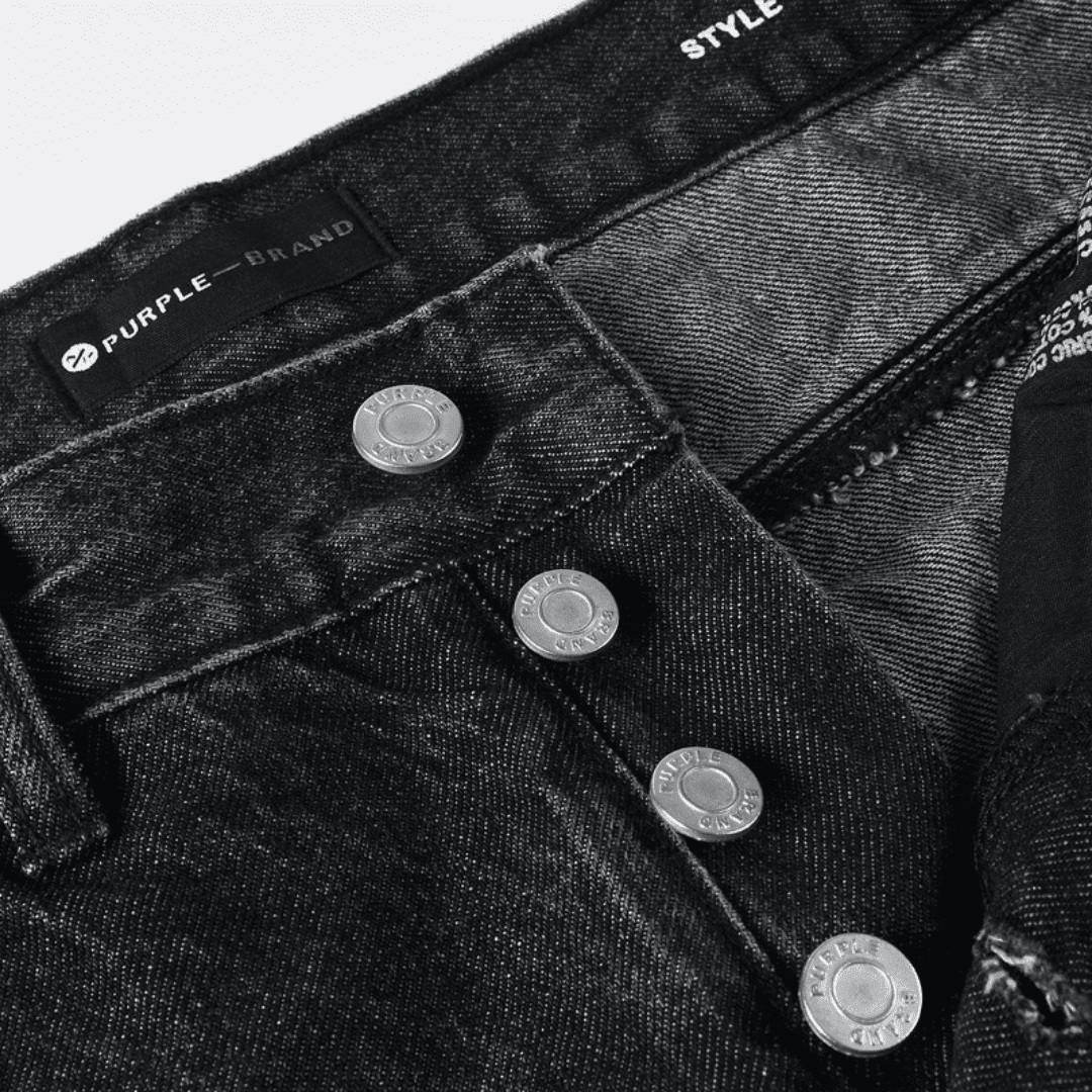 Purple Black Diamonds Jeans - Novell "Fashion"