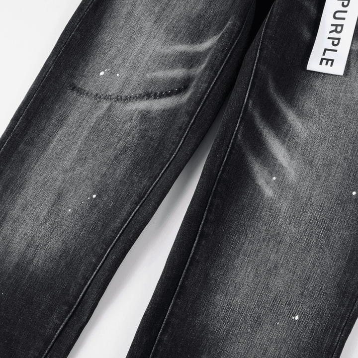 Purple Black Jeans - Novell "Fashion"