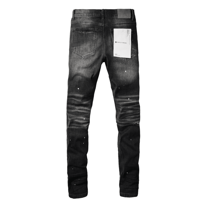 Purple Black Jeans - Novell "Fashion"