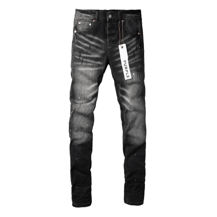 Purple Black Jeans - Novell "Fashion"