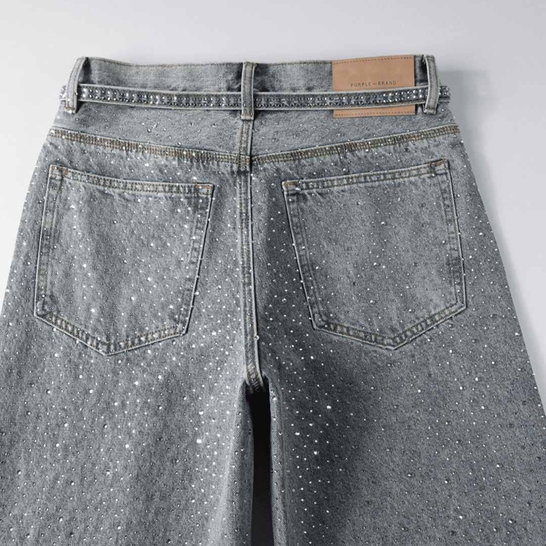 Purple Diamonds Blue Jeans - Novell "Fashion"