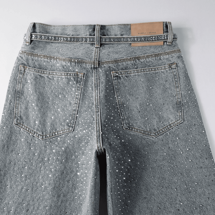 Purple Diamonds Blue Jeans - Novell "Fashion"
