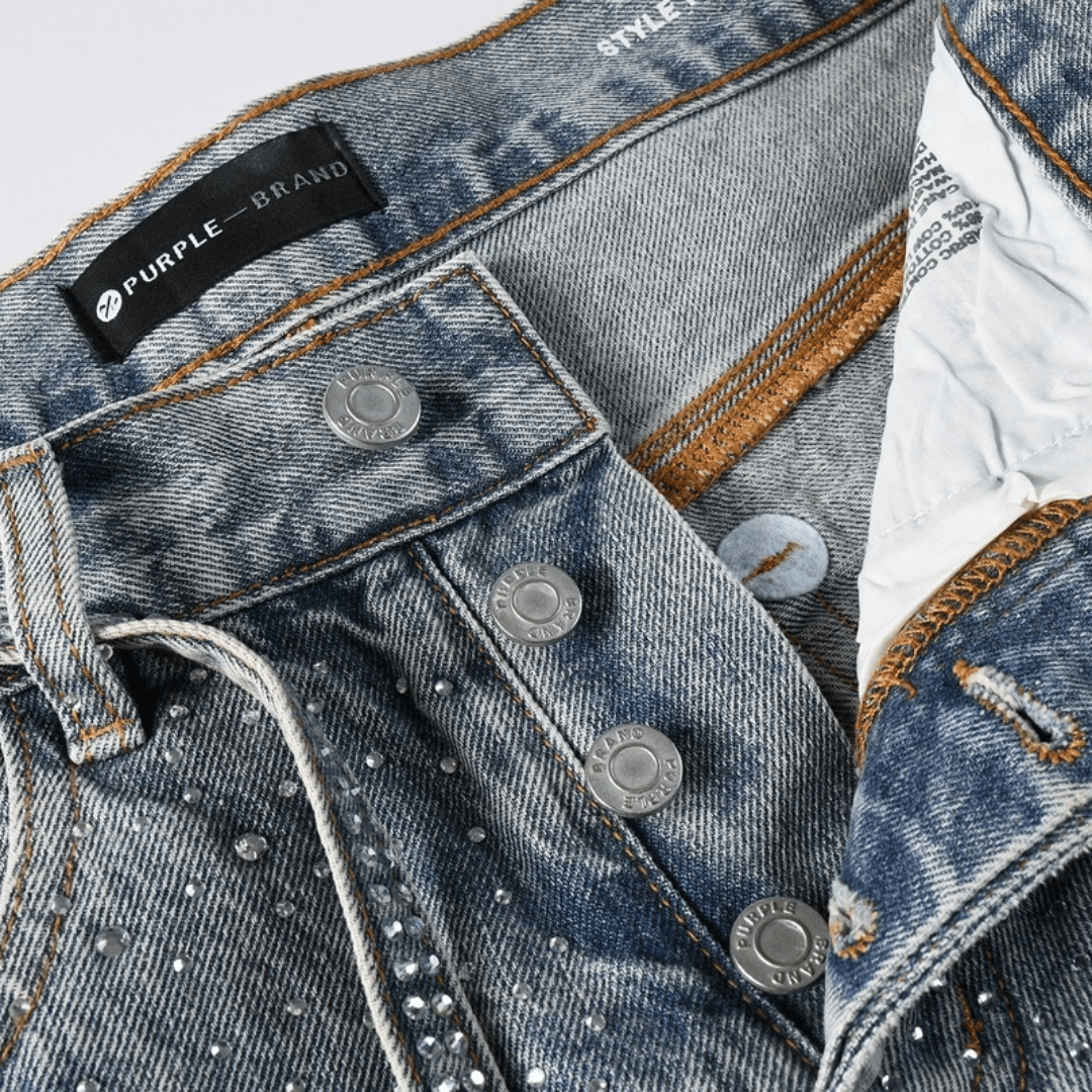Purple Diamonds Blue Jeans - Novell "Fashion"