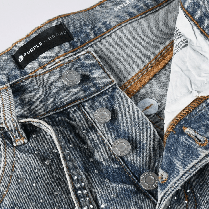 Purple Diamonds Blue Jeans - Novell "Fashion"