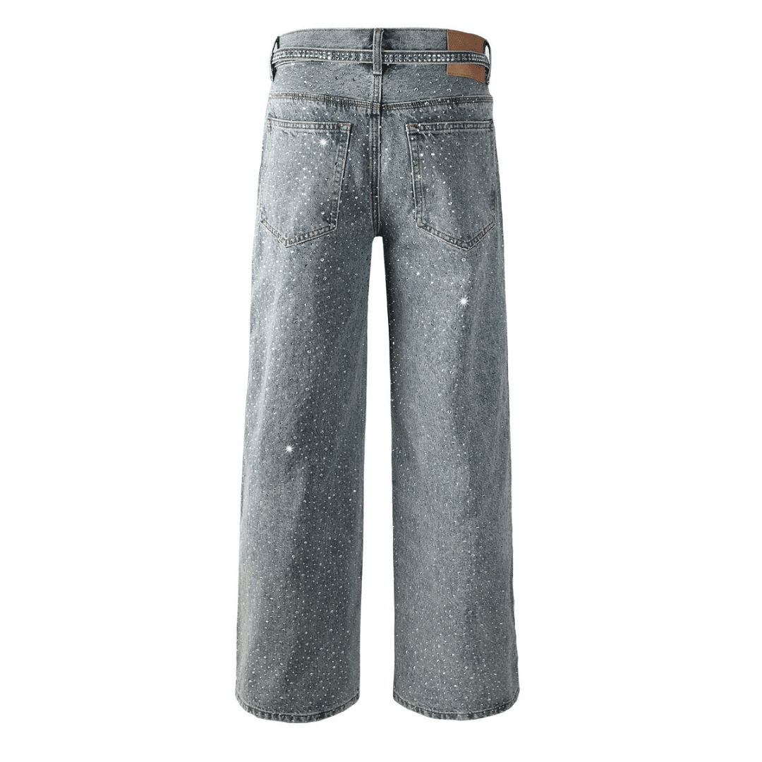 Purple Diamonds Blue Jeans - Novell "Fashion"