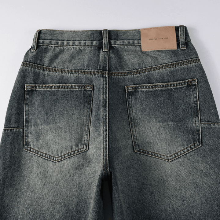 Purple Flared Blue Jeans - Novell "Fashion"