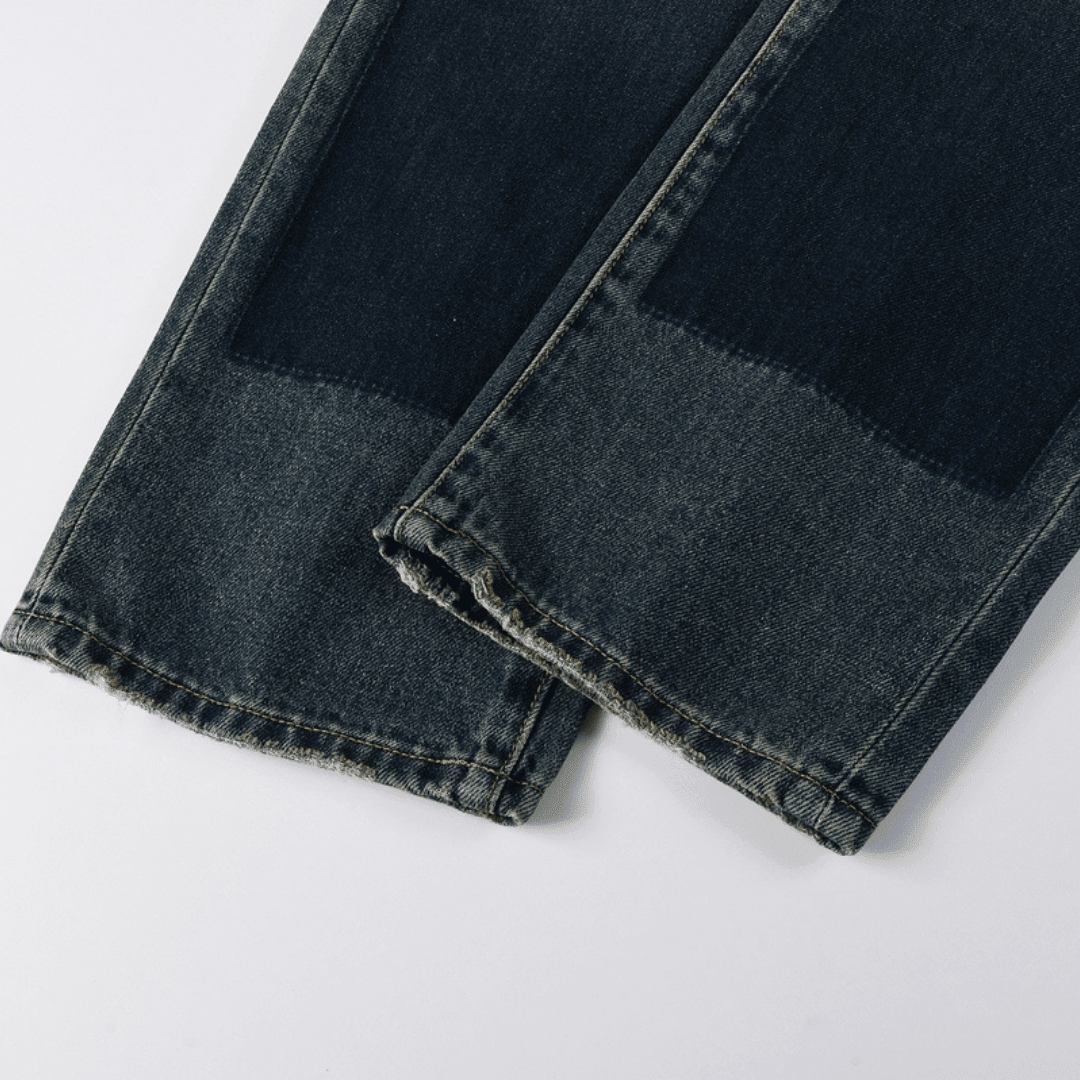 Purple Flared Blue Jeans - Novell "Fashion"