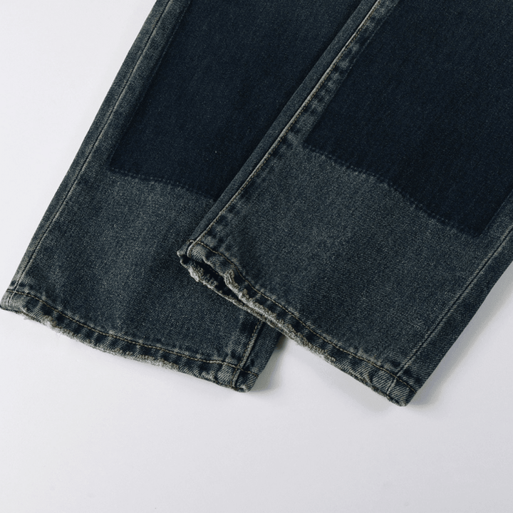 Purple Flared Blue Jeans - Novell "Fashion"