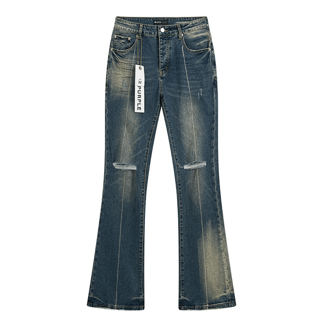 Purple Flared Jeans - Novell "Fashion"