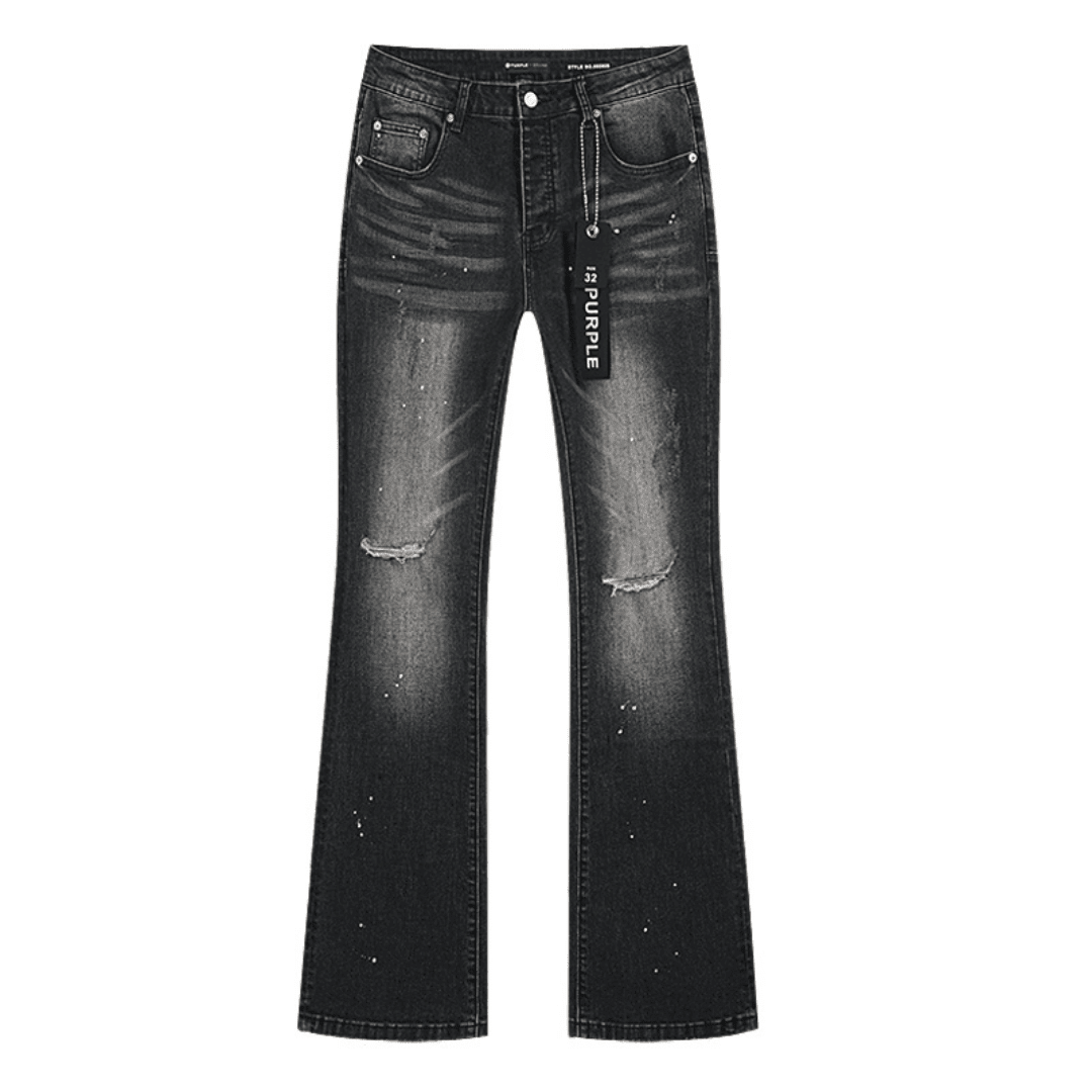 Purple Flared Jeans - Novell "Fashion"