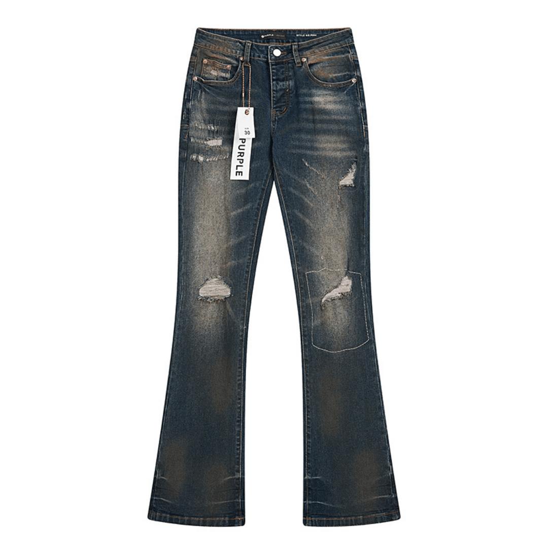 Purple Flared Jeans - Novell "Fashion"
