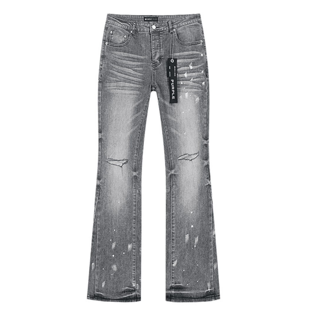 Purple Flared Jeans - Novell "Fashion"