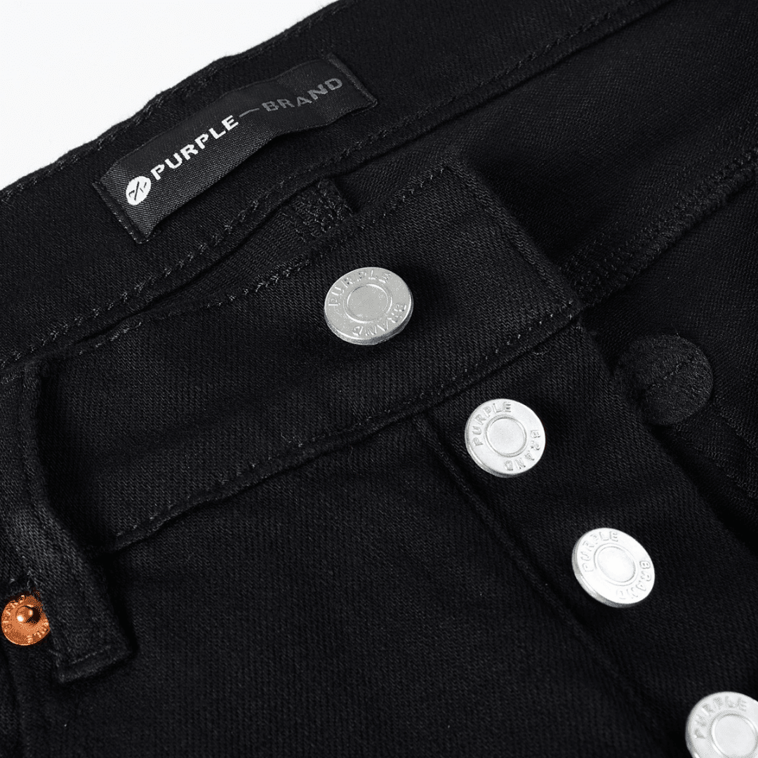 Purple Full Black Jeans - Novell "Fashion"